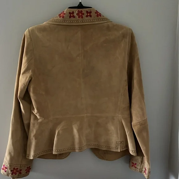 Margaret Godfrey leather suede jacket - Picture 3 of 7